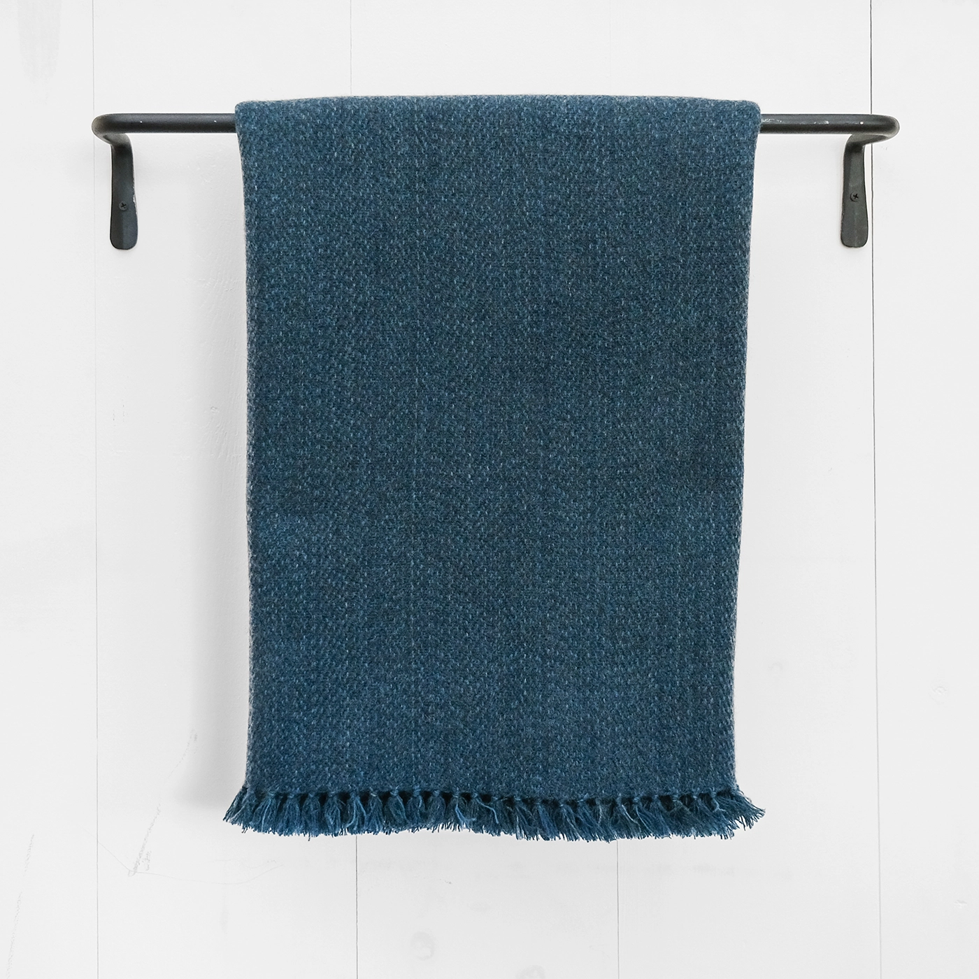 Deep Sea Lagoon Handwoven Cashmere Throw