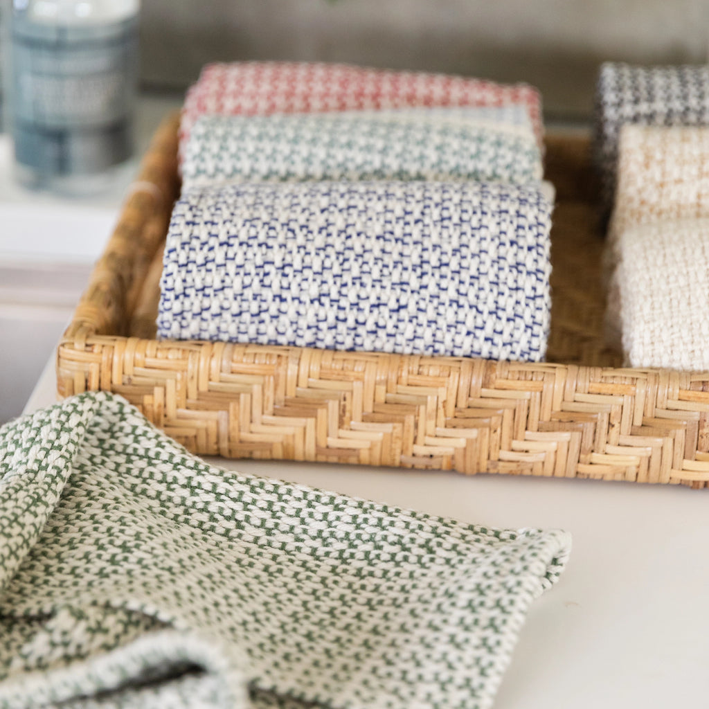 Washashore Blue Handwoven Kitchen Towel – Nantucket Looms