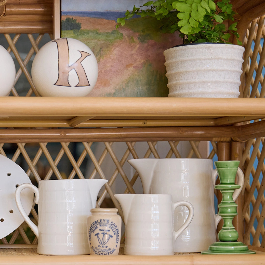 Eve Green Tapered Candle Holder
