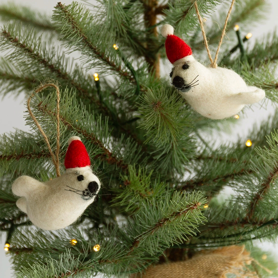 Felt Seal Ornament
