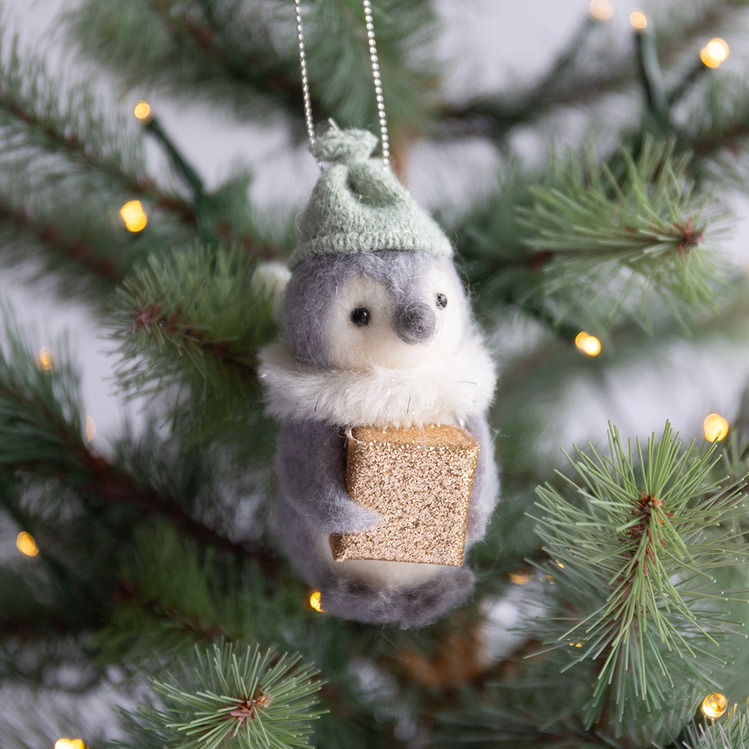 Felt Mini Penguin Ornament