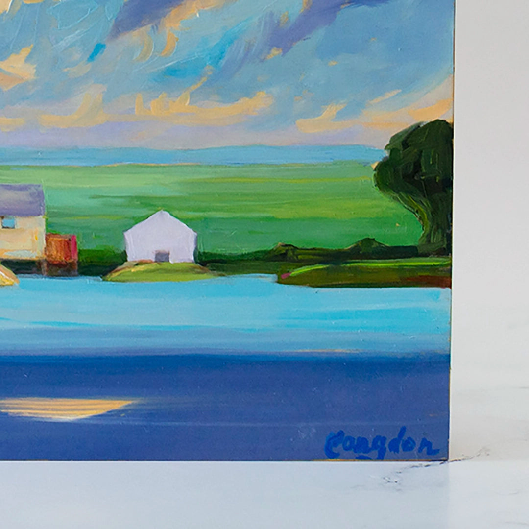 Gibbs Pond, Buck Moon | Elizabeth Congdon