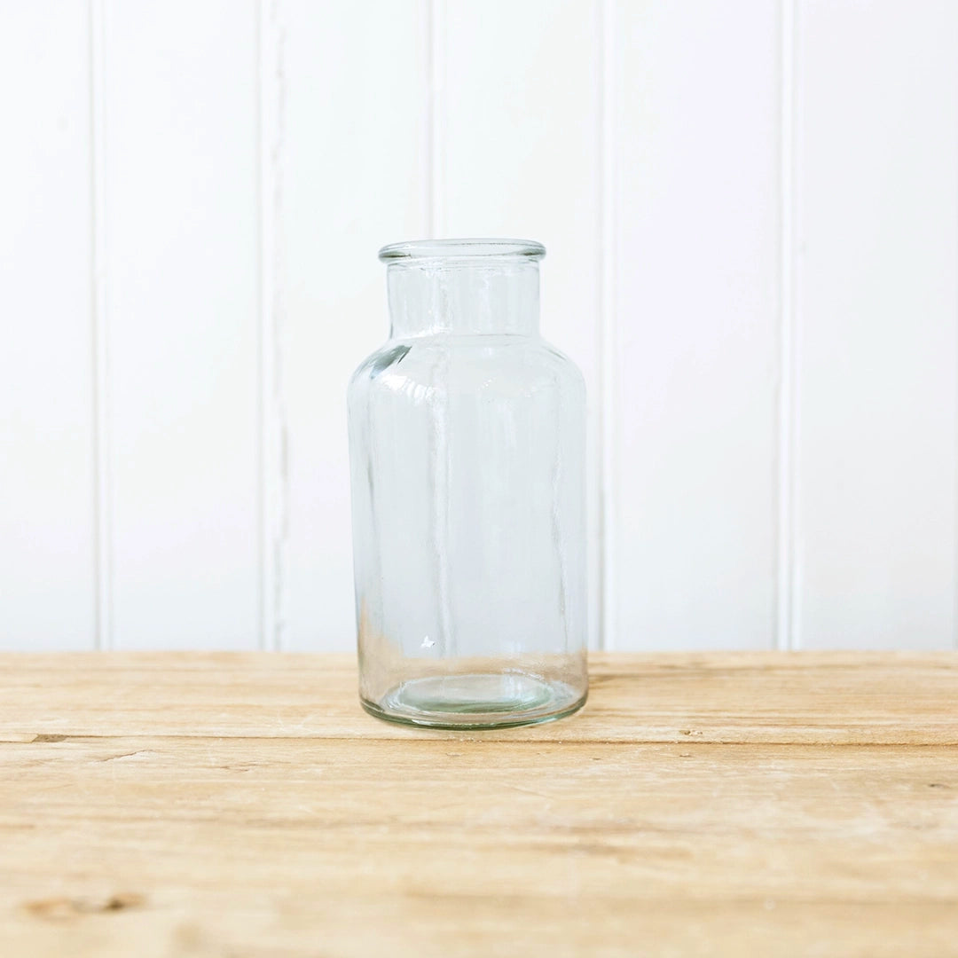Clear Glass Apothecary Jar
