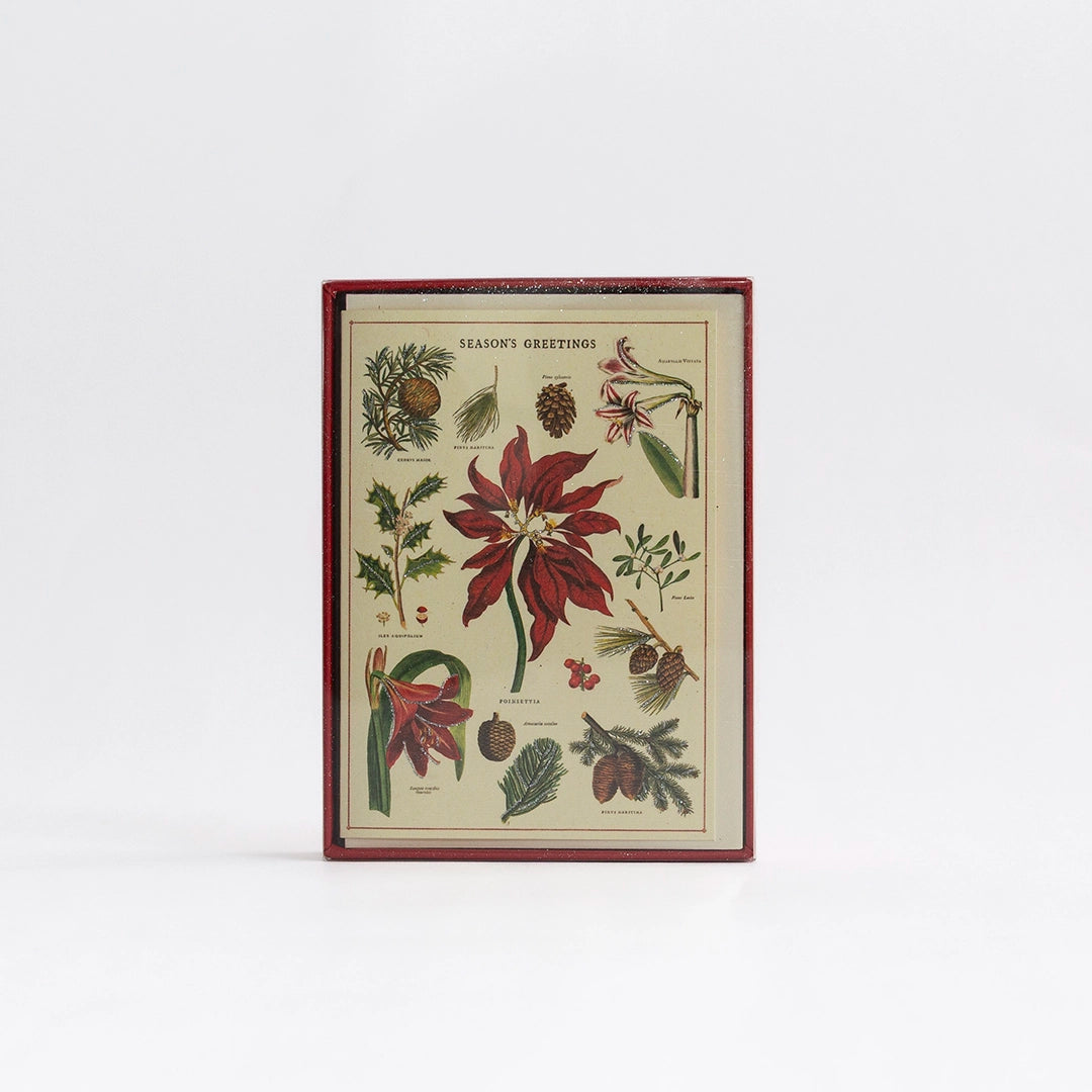 Holiday Botanical Note Cards