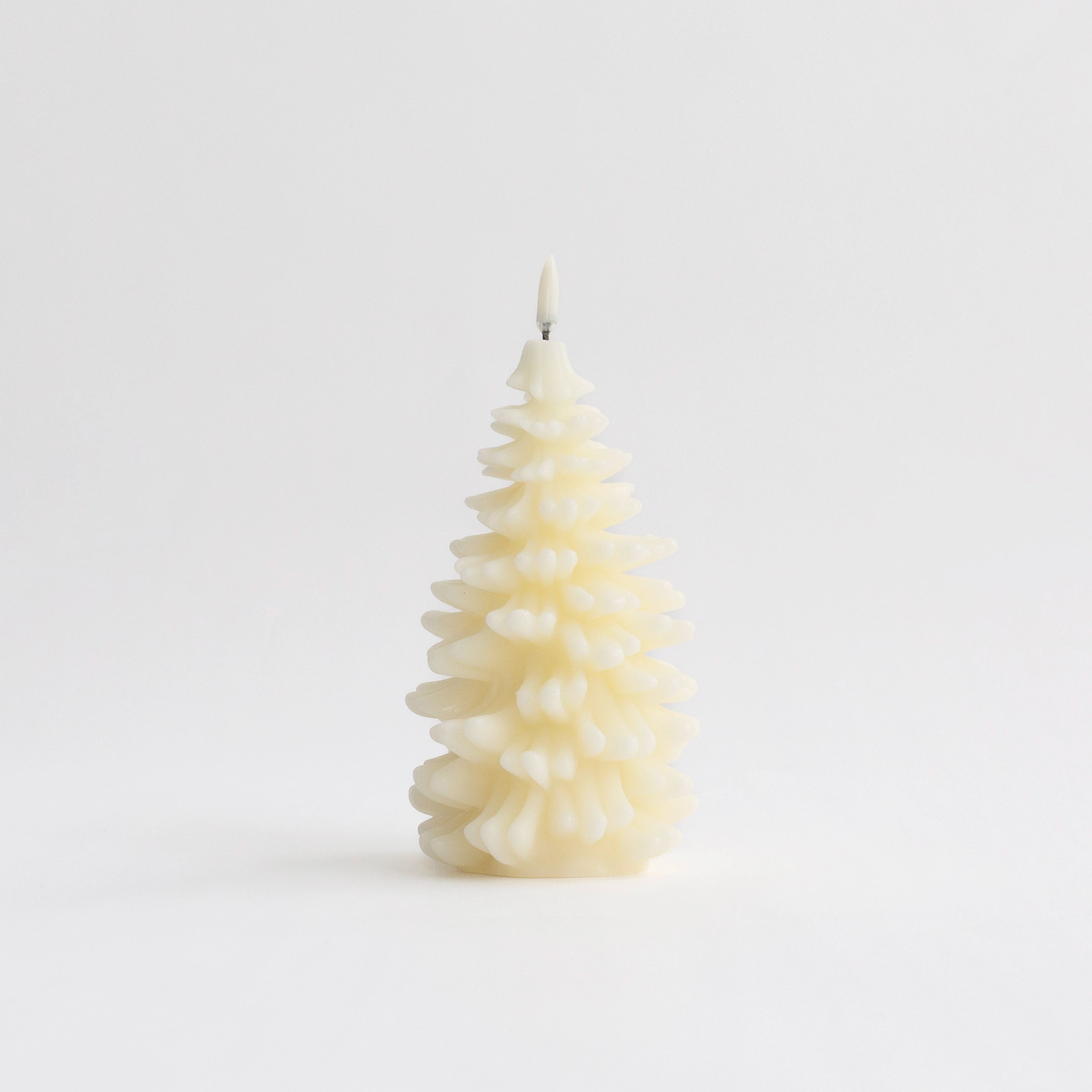 Ivory Tree LED Candle