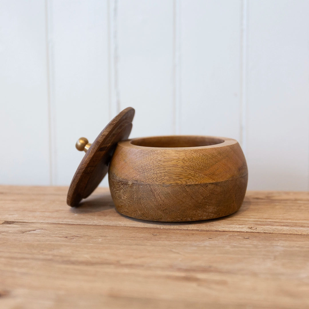Mango Wood Jar