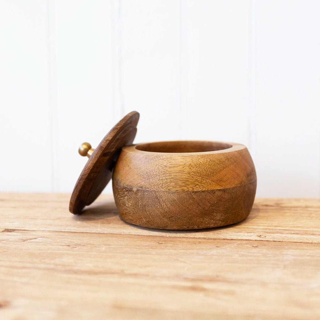 Mango Wood Jar