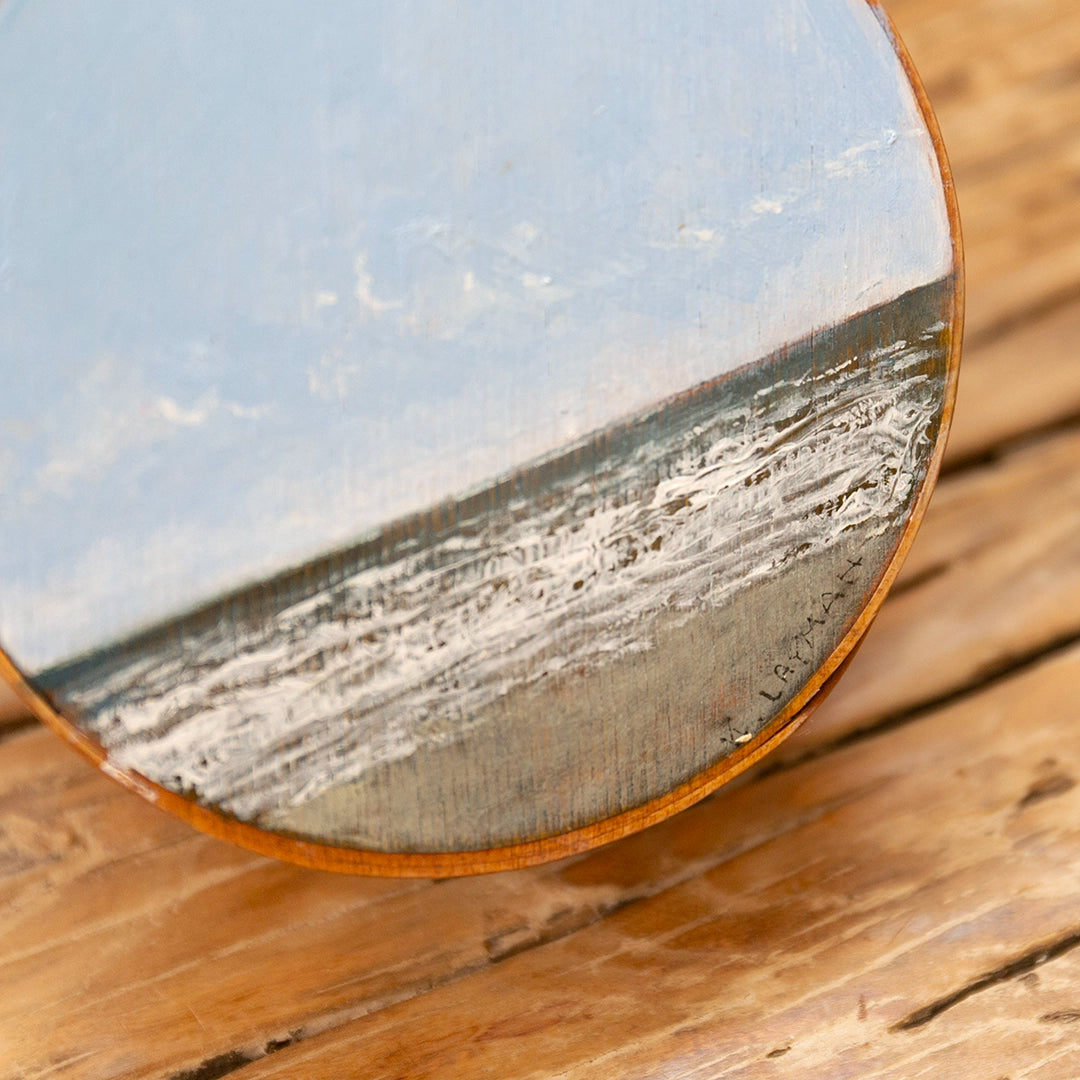 Medium Painted Measuring Box | Kenneth Layman