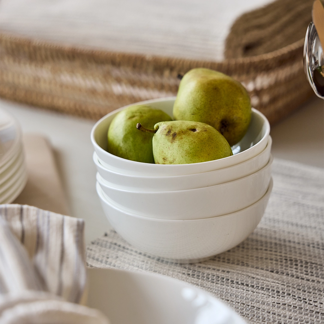 Classic White Glaze Cereal Bowl