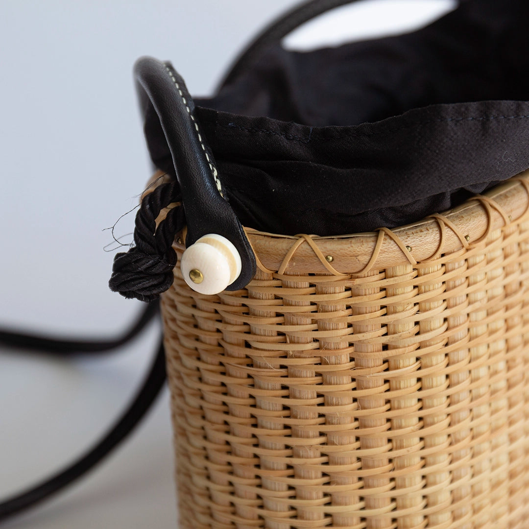 Black Silk Twill Lightship Purse | Judy Prohaska