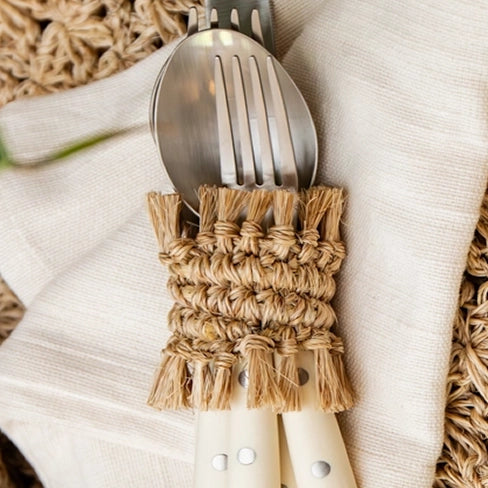 Fringe Fique Napkin Ring