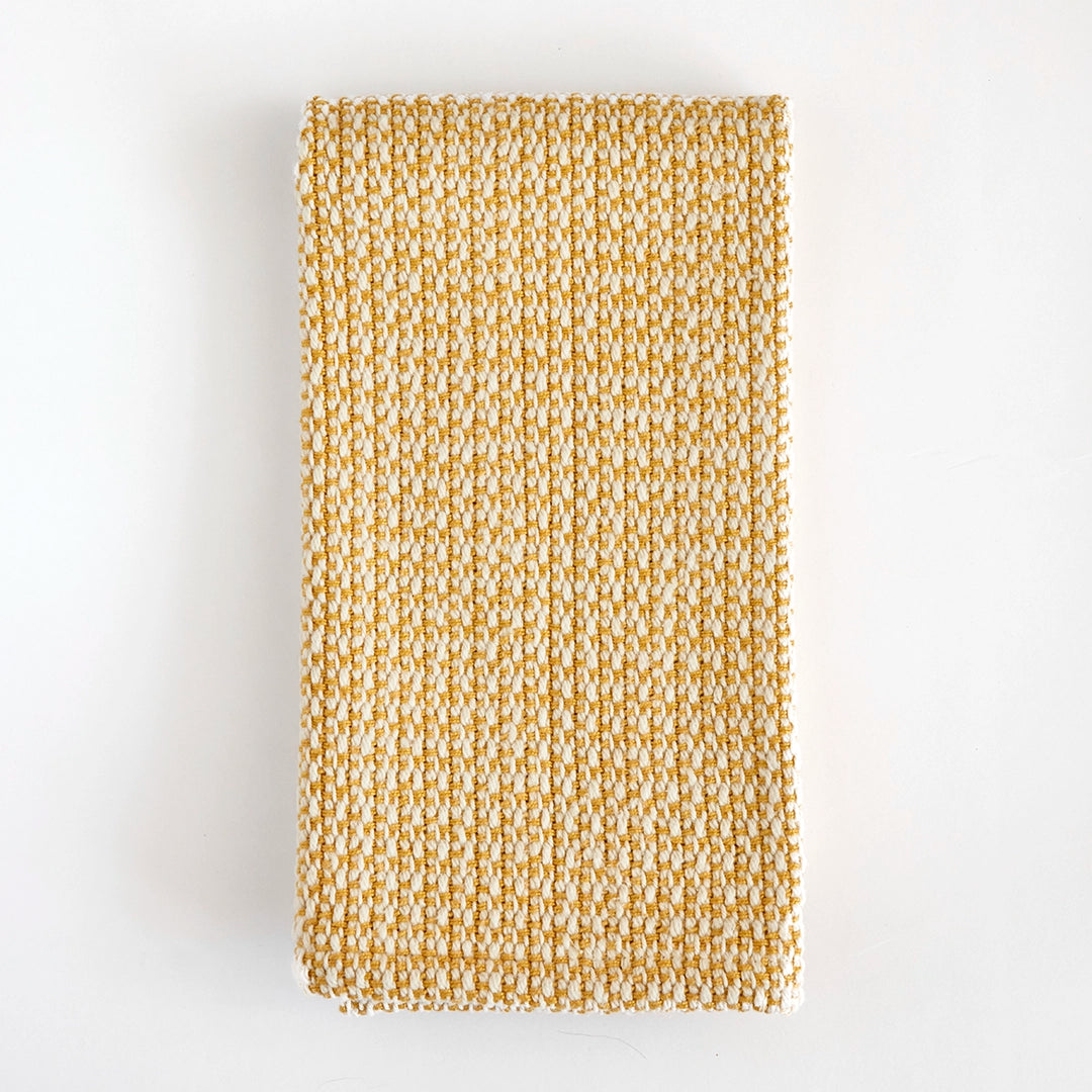 Provincial Yellow Handwoven Kitchen Towels