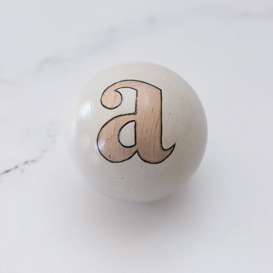 ACK Ivory With Natural Maple Spheres | Melissa Macleod