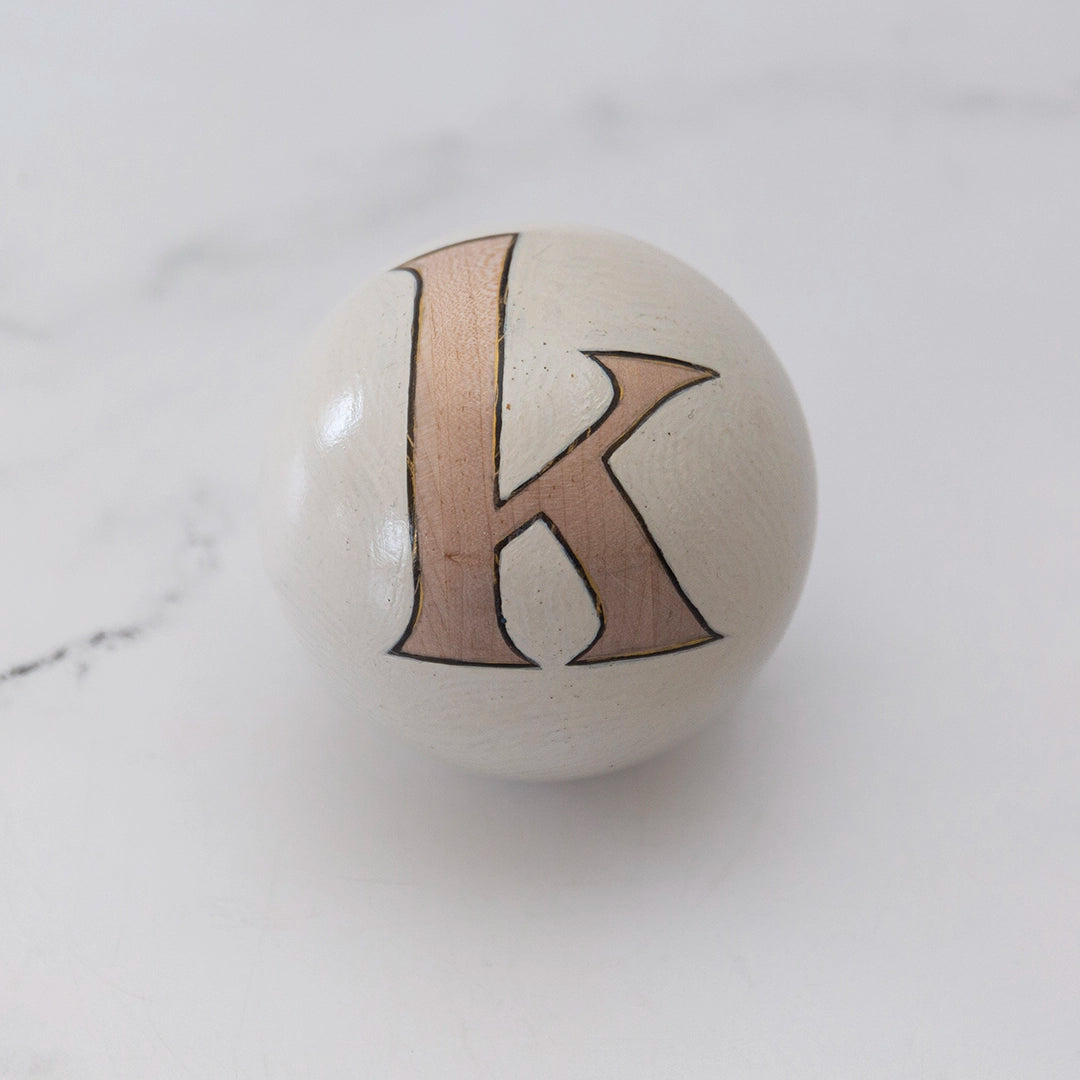 ACK Ivory With Natural Maple Spheres | Melissa Macleod