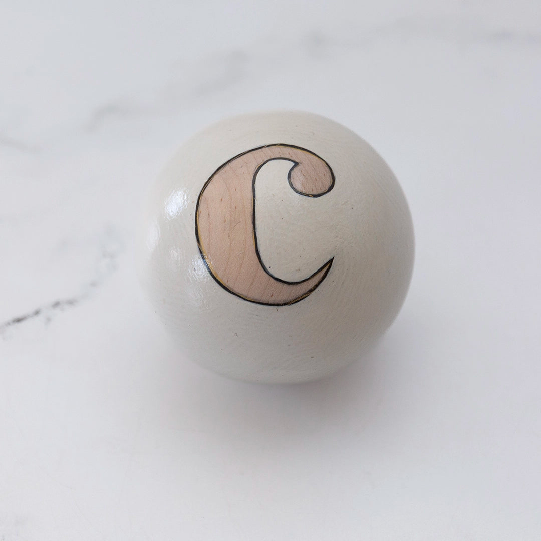 ACK Ivory With Natural Maple Spheres | Melissa Macleod