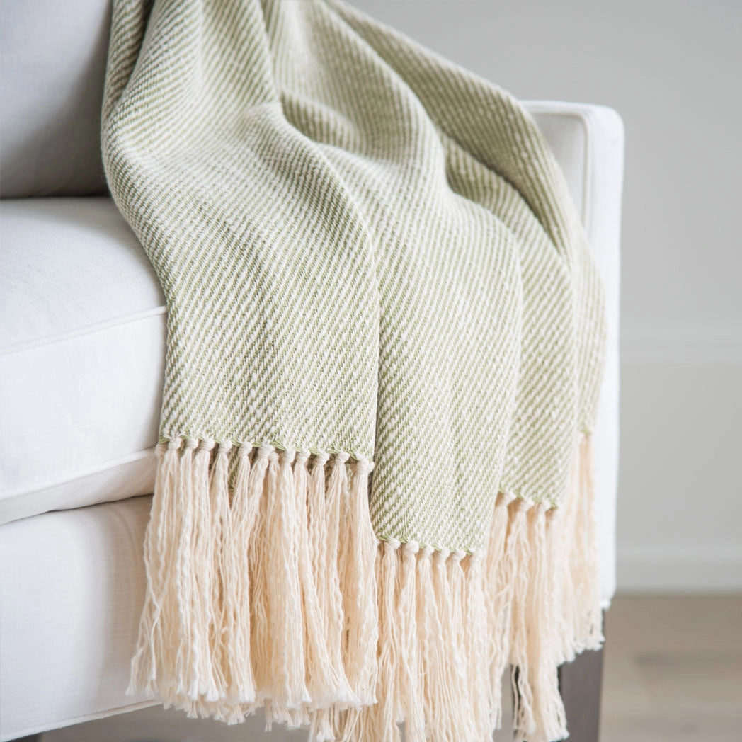 Classic Handwoven Cotton Throw