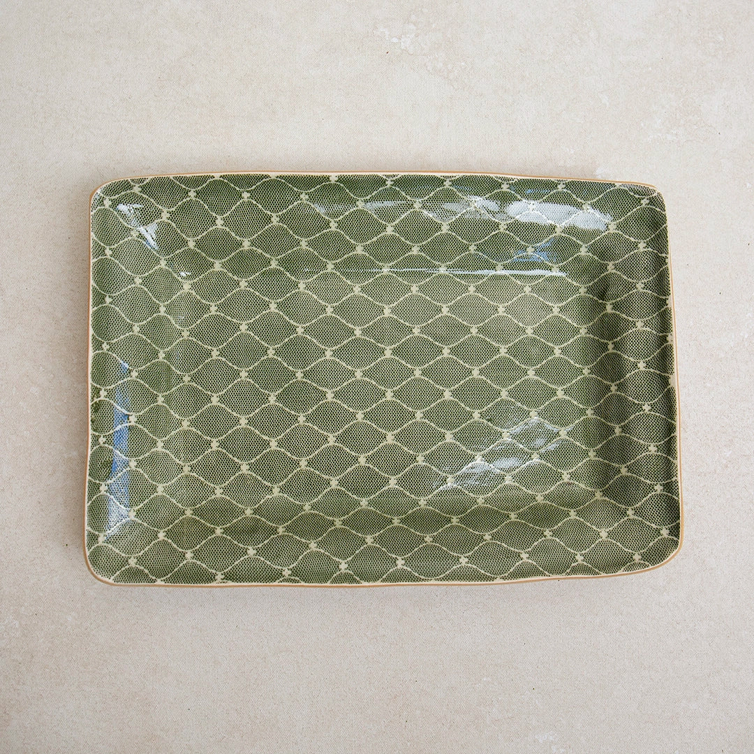 Arabesque Pine Party Platter