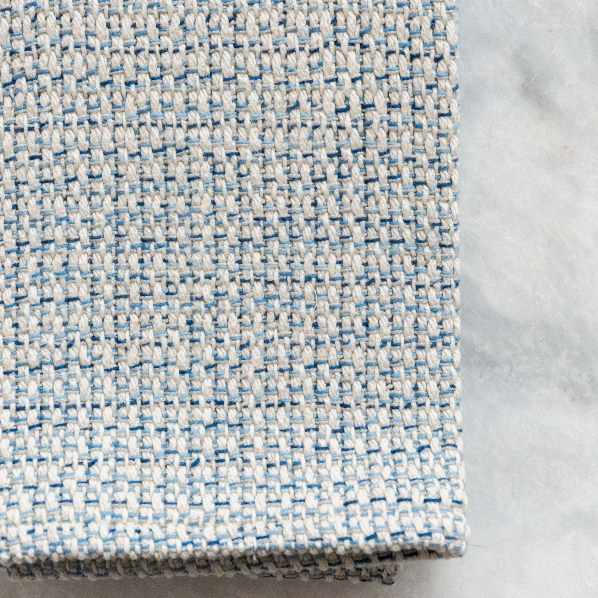 Blue Ripple Handwoven Kitchen Towel
