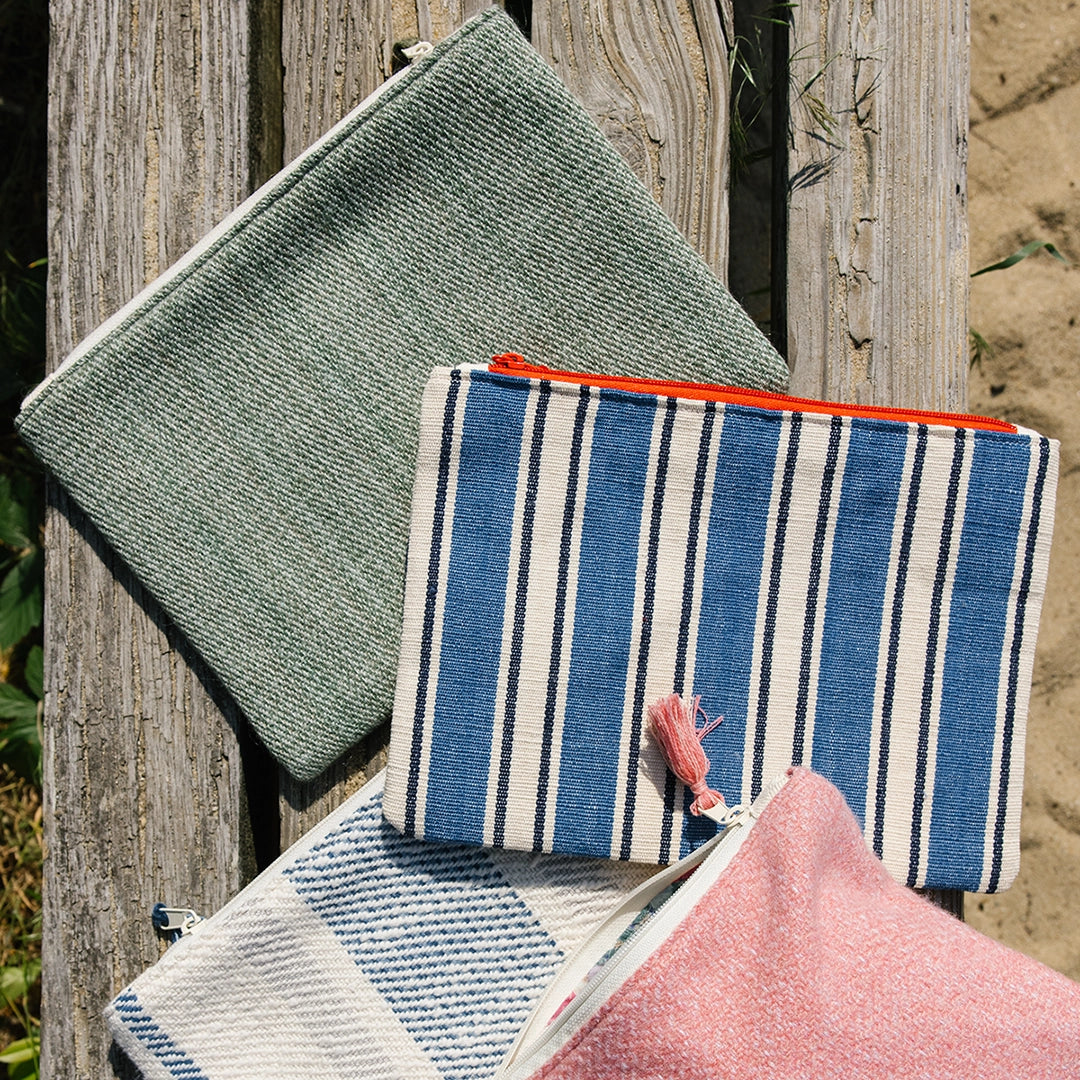 NL Sage Green Fabric Clutch