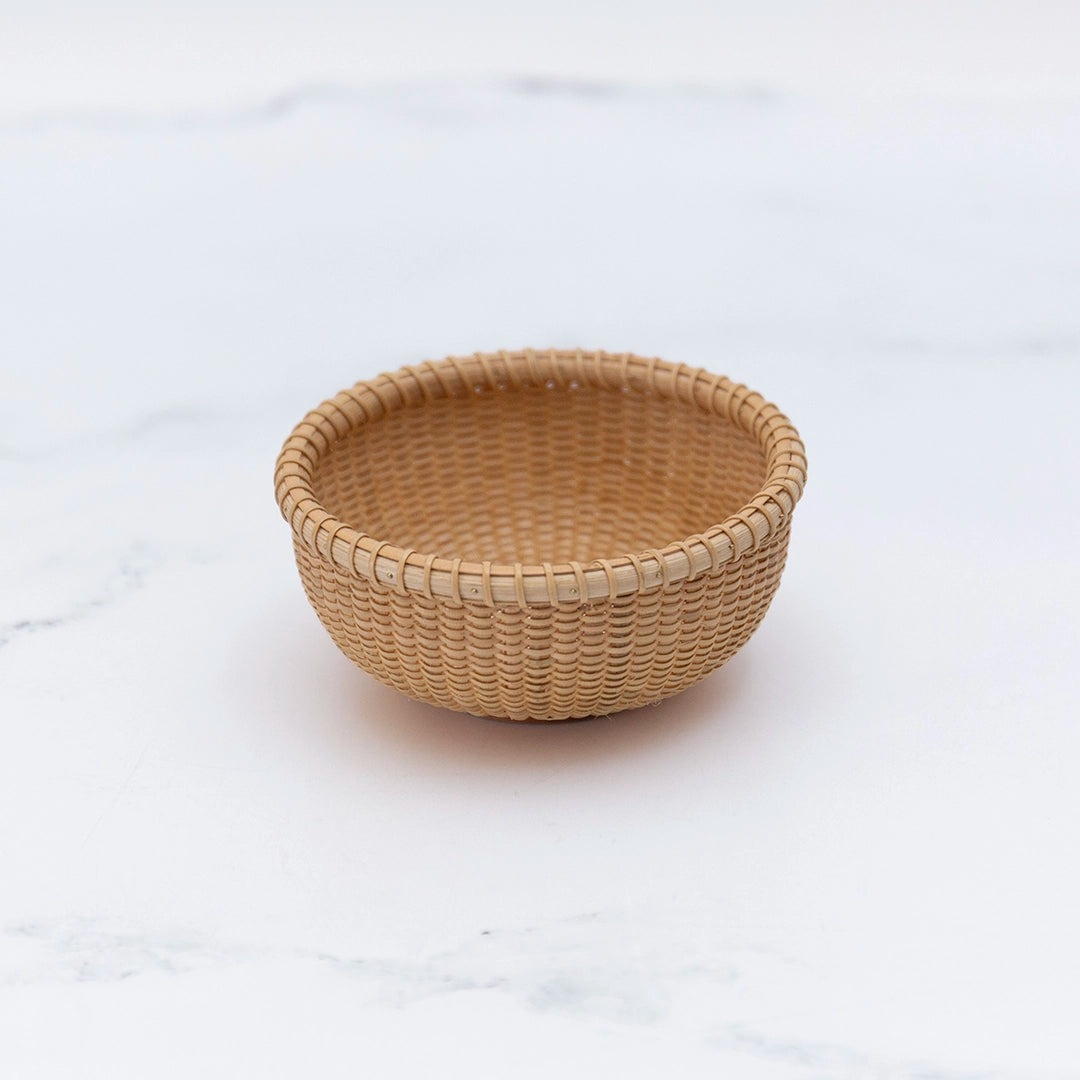 Blue & White Stripe Rainbow Fleet Lightship Basket | Dale Rutherford