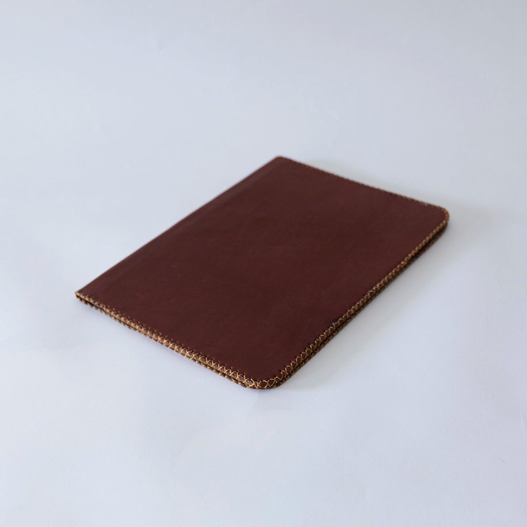 Brown Leather Portfolio Folder