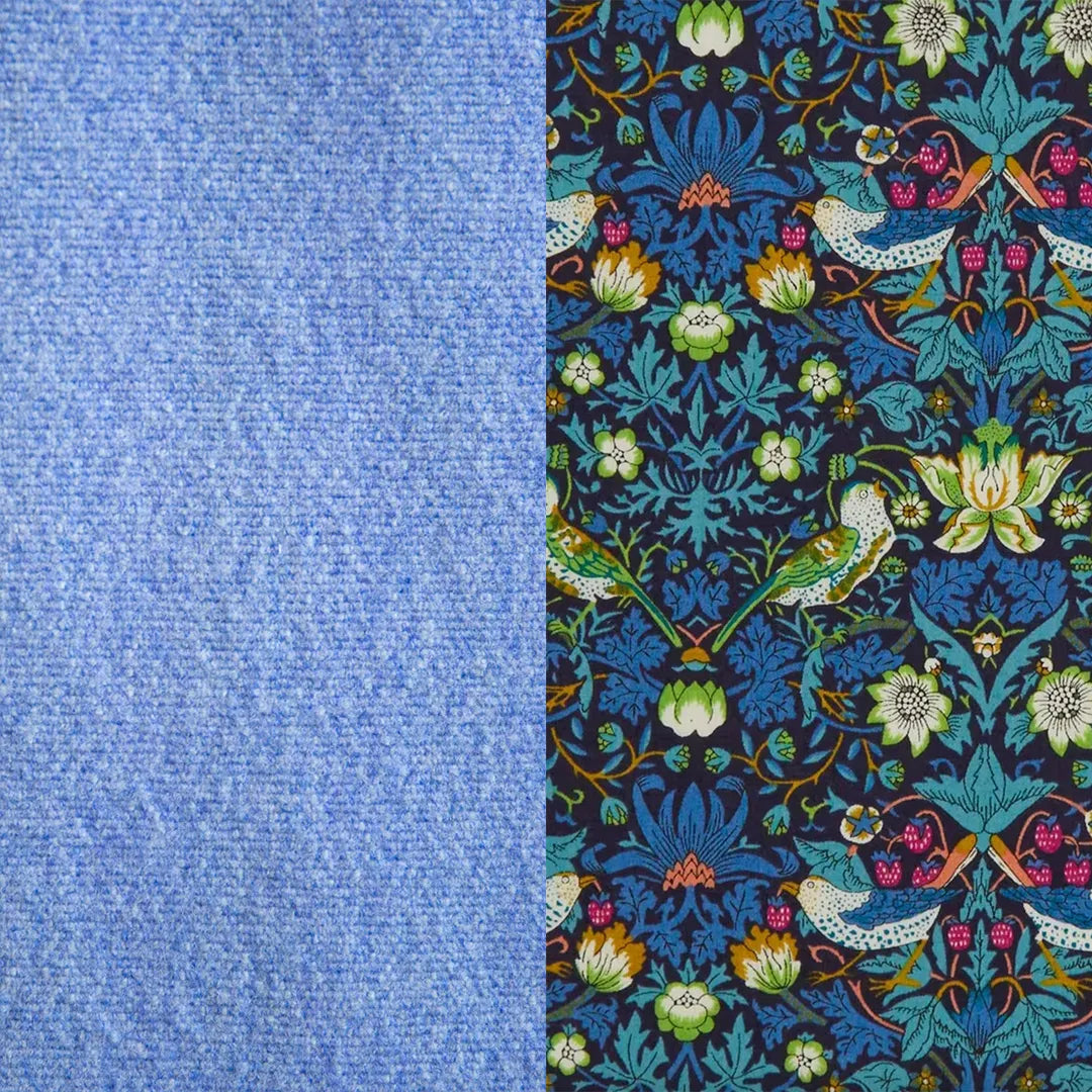 CPO Jacket | Periwinkle Tweed