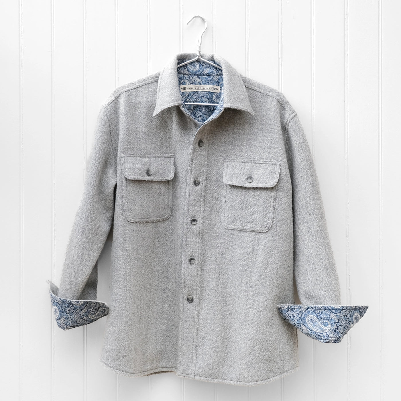 CPO Jacket | Smoke Gray Tweed