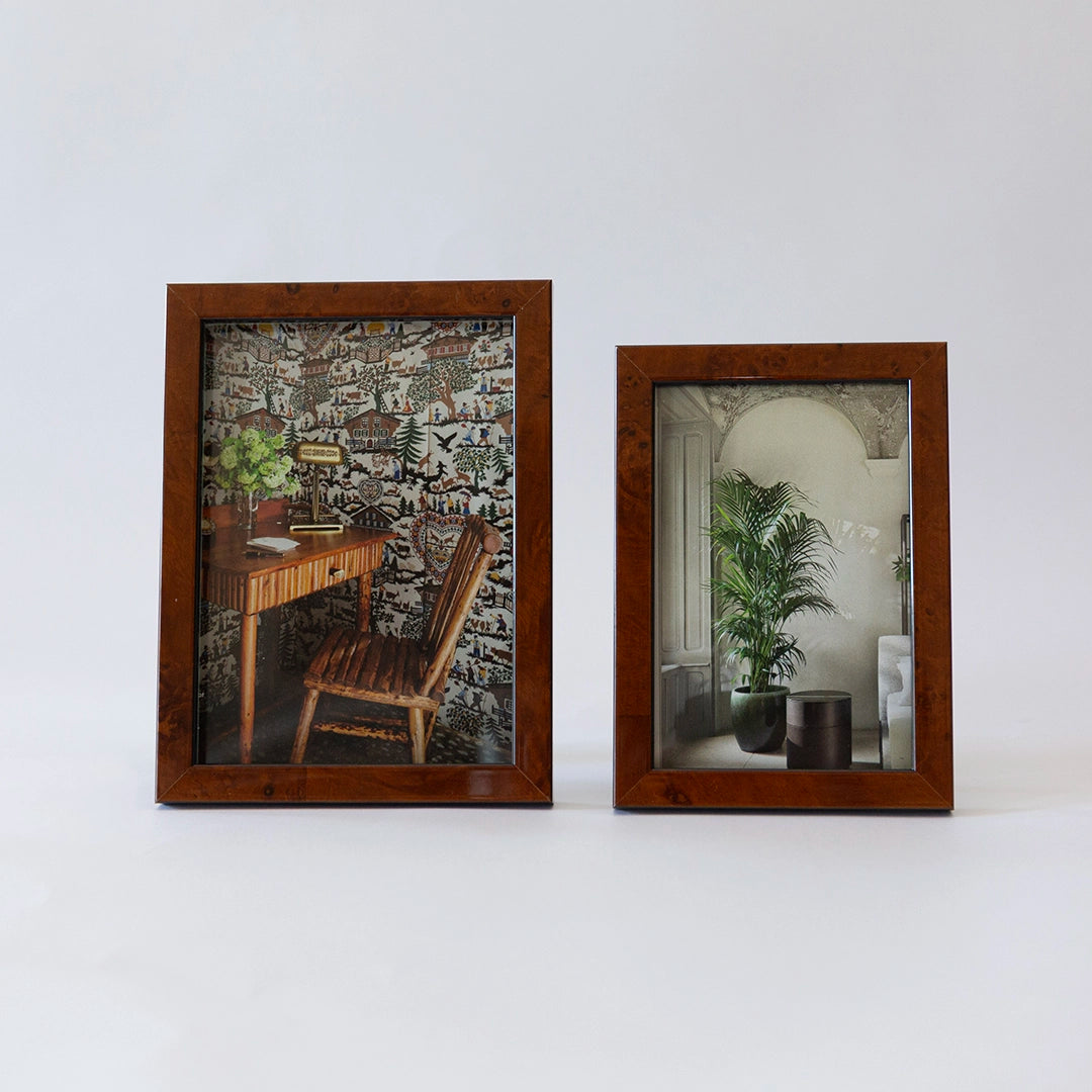 Chestnut Burl Picture Frame
