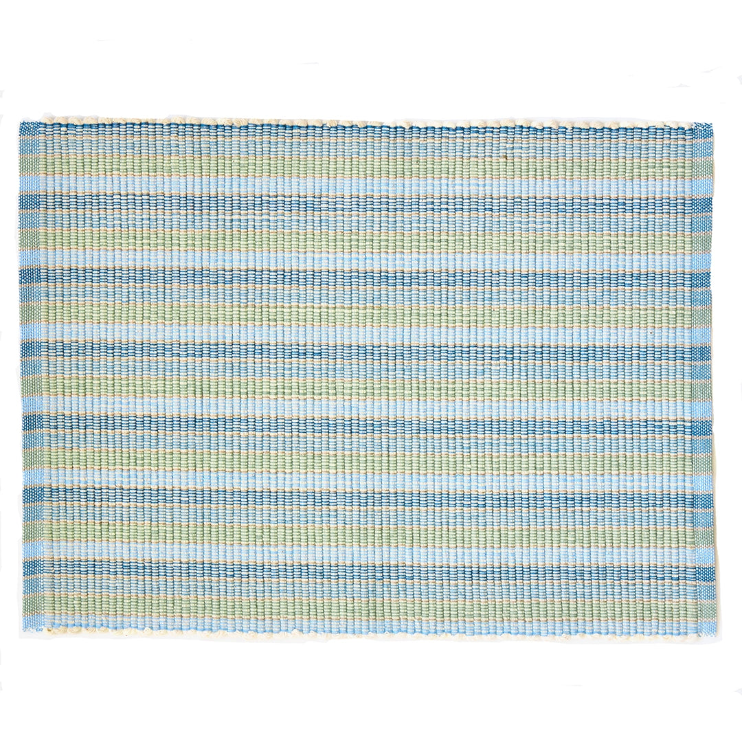 Cottage Stripe Handwoven Placemats