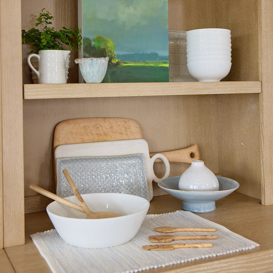 Embossed Glaze Salad Bowl
