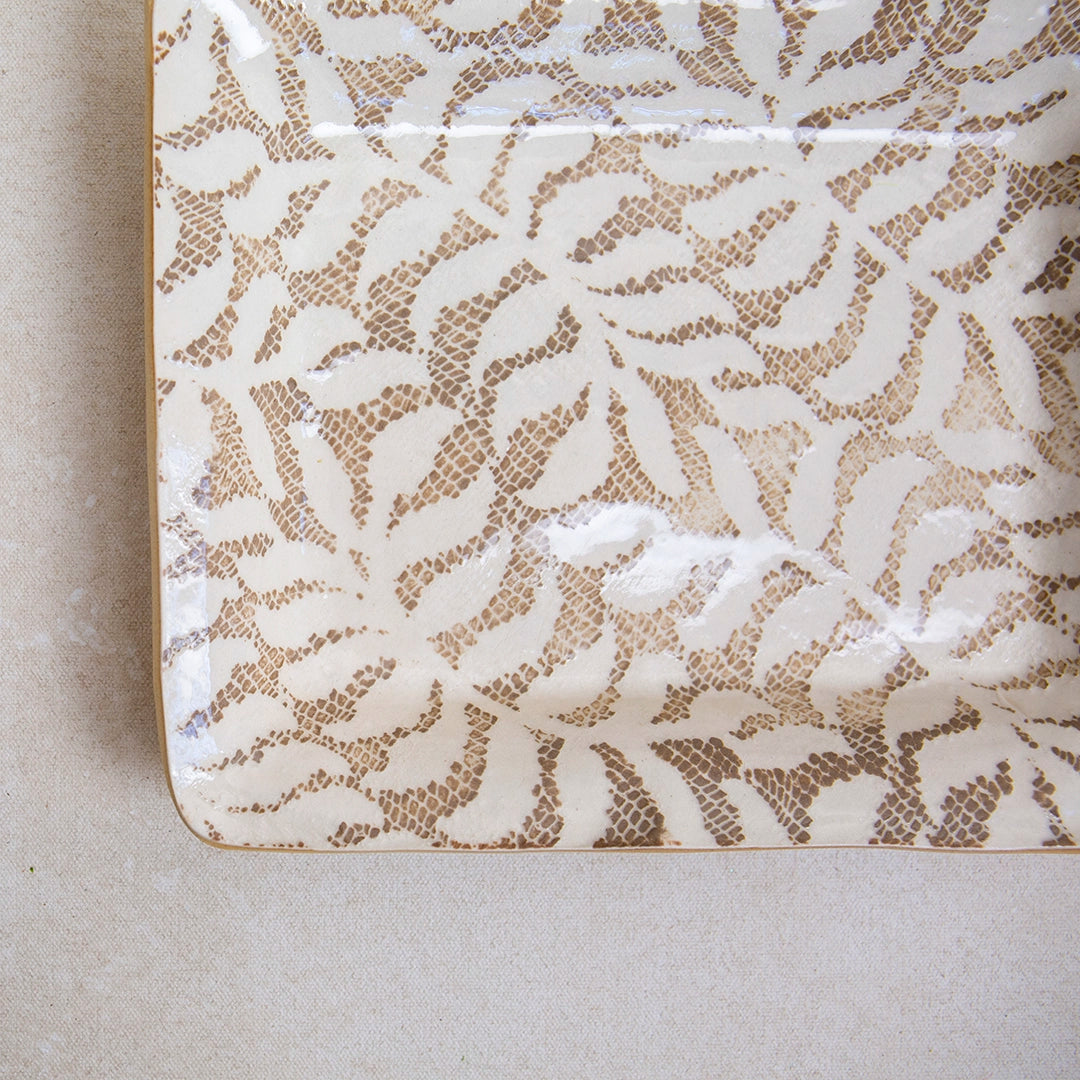 Mocha Fern Party Platter