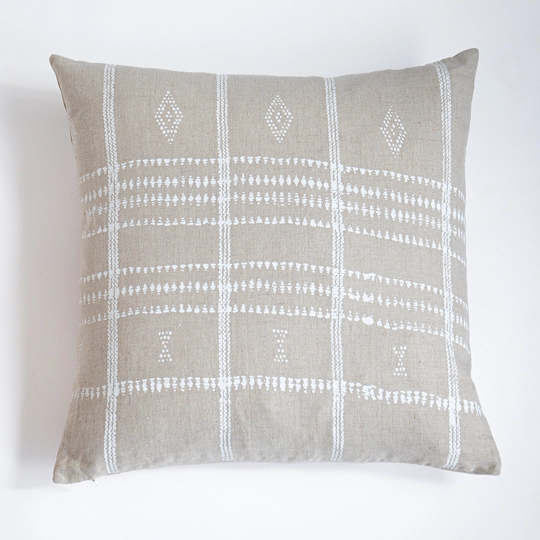Geometric Block Print Pillow