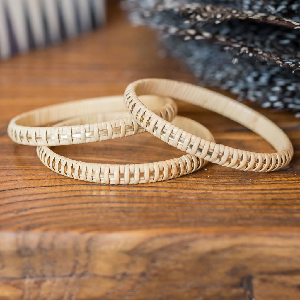 Gold Cane Bangle | Judy Prohaska