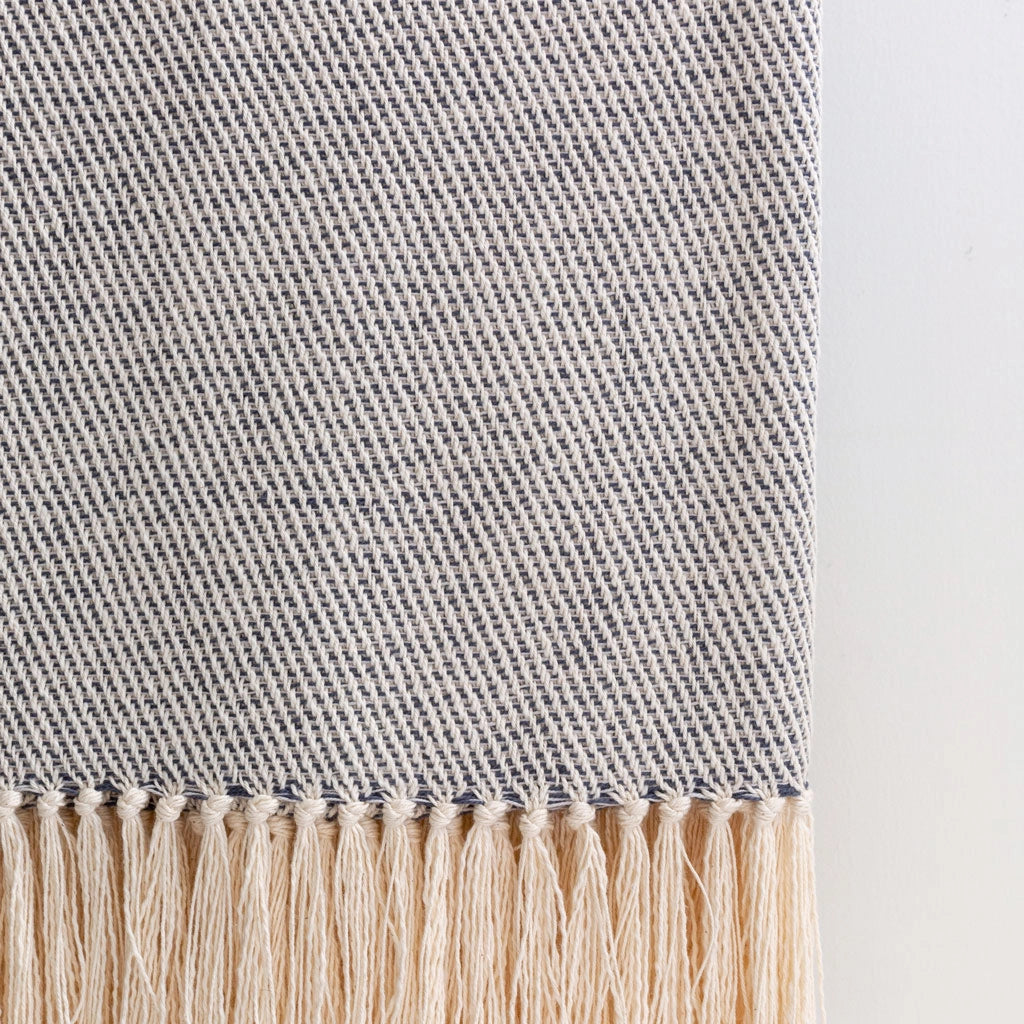Classic Handwoven Cotton Throw