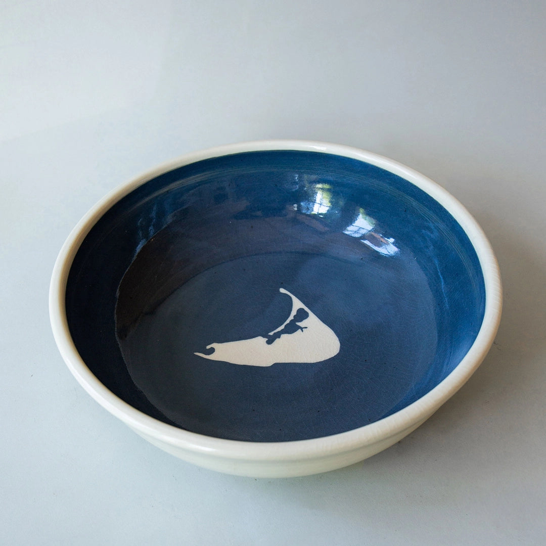 Handcrafted Nantucket Serving Bowl | Emily Johnson