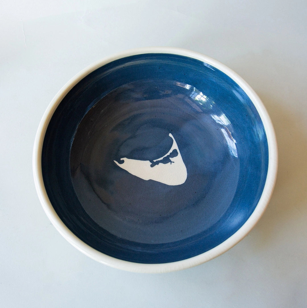 Handcrafted Nantucket Serving Bowl | Emily Johnson