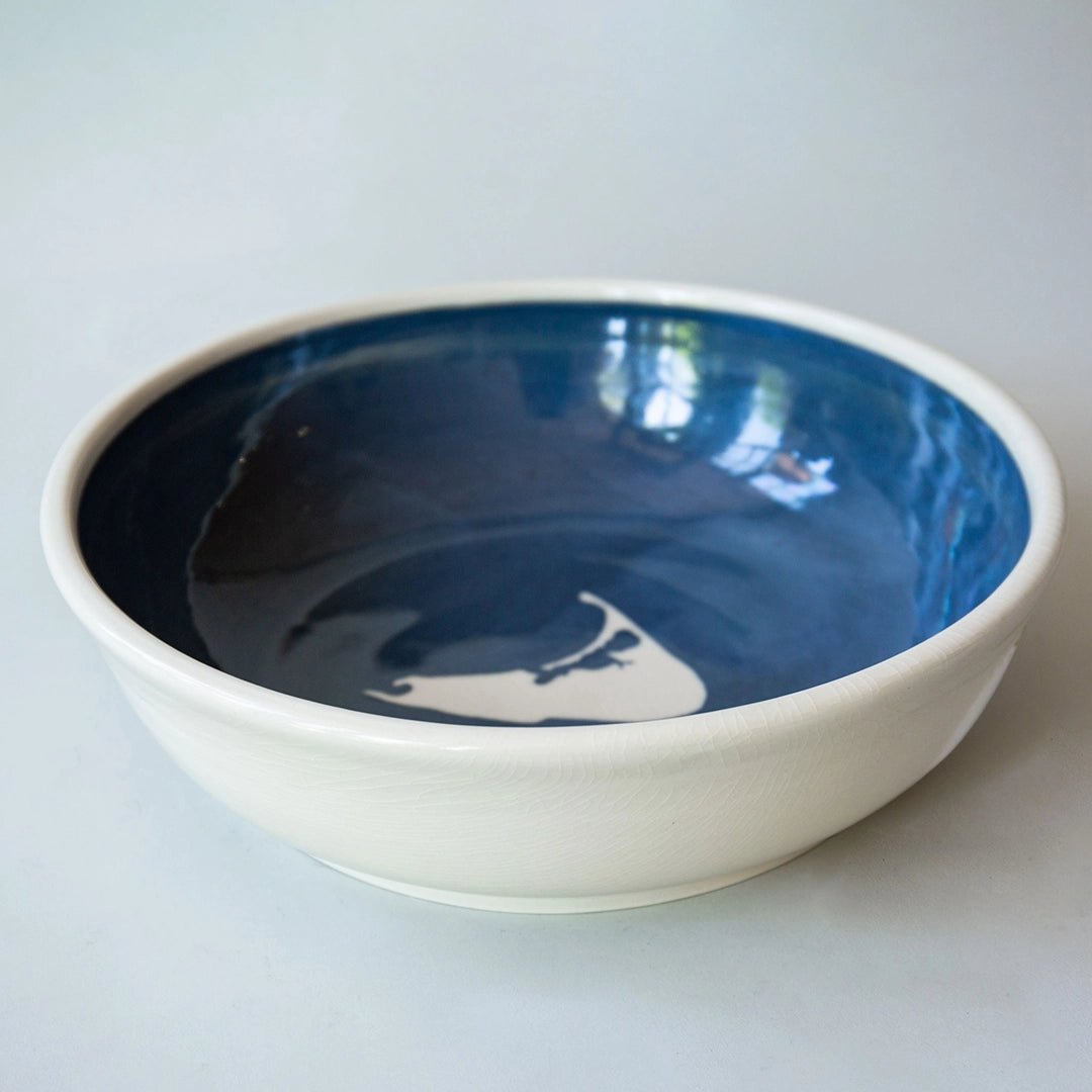 Handcrafted Nantucket Serving Bowl | Emily Johnson