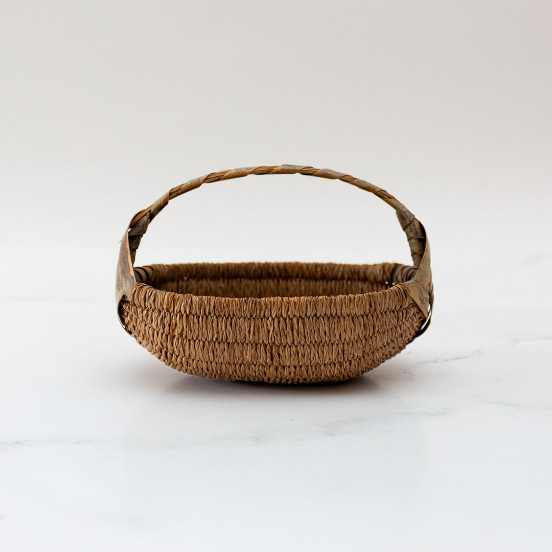 Antique Handmade Northeastern Indiginous "Three Egger" Basket