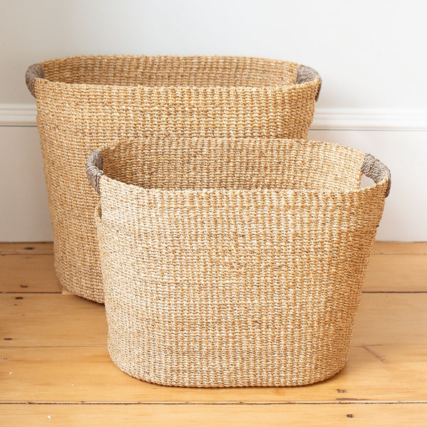 Handwoven Abaca Basket