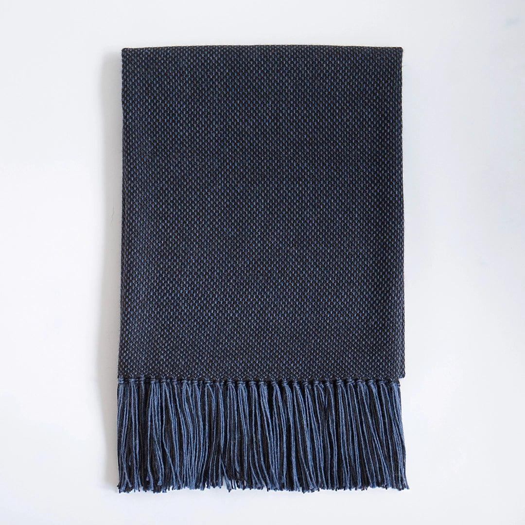 Seafarer No.3 Handwoven Alpaca Throw
