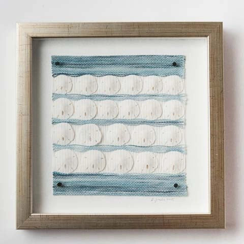 Handwoven Sand Dollar Vignette | Rebecca Jusko Peraner