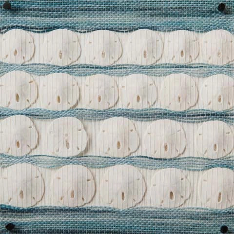 Handwoven Sand Dollar Vignette | Rebecca Jusko Peraner
