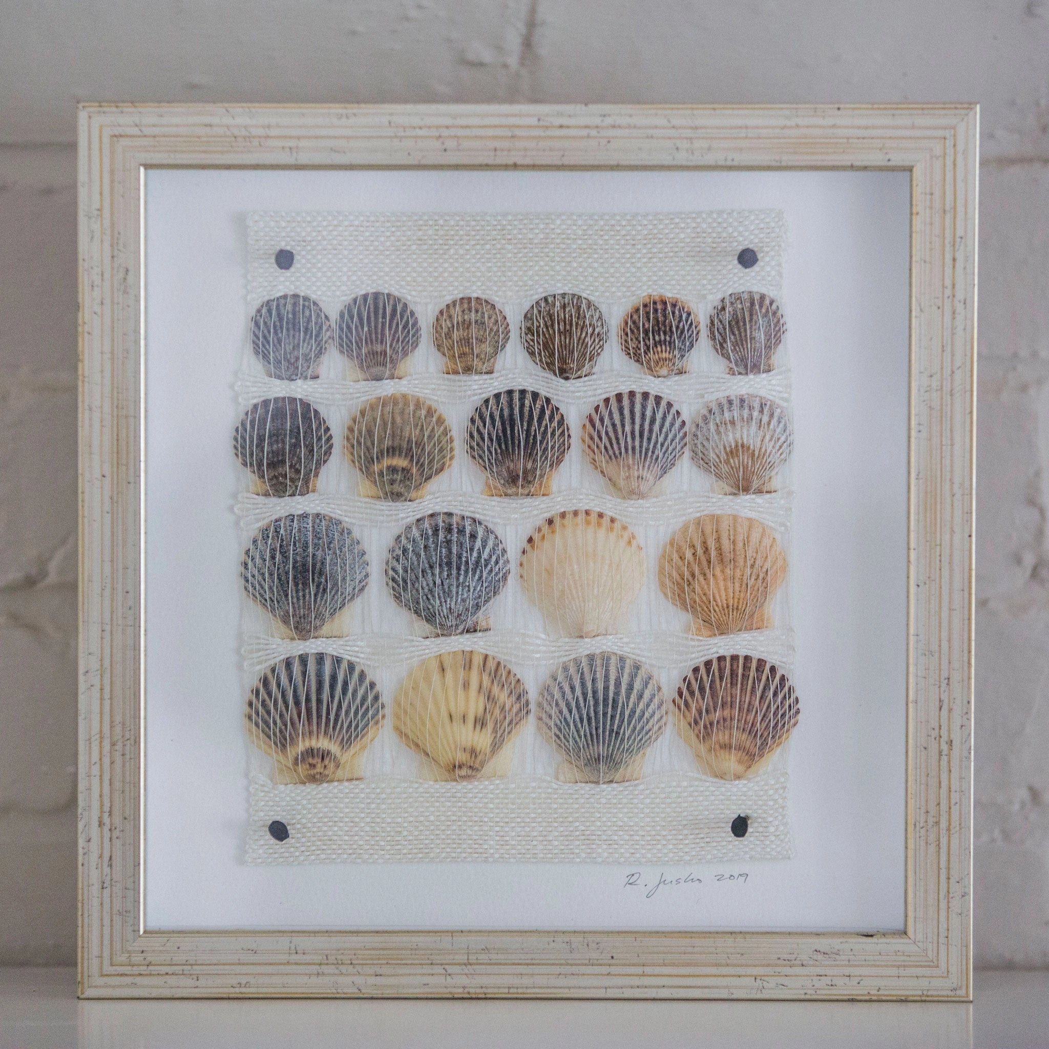 Handwoven Scallop Vignette | Rebecca Jusko Peraner