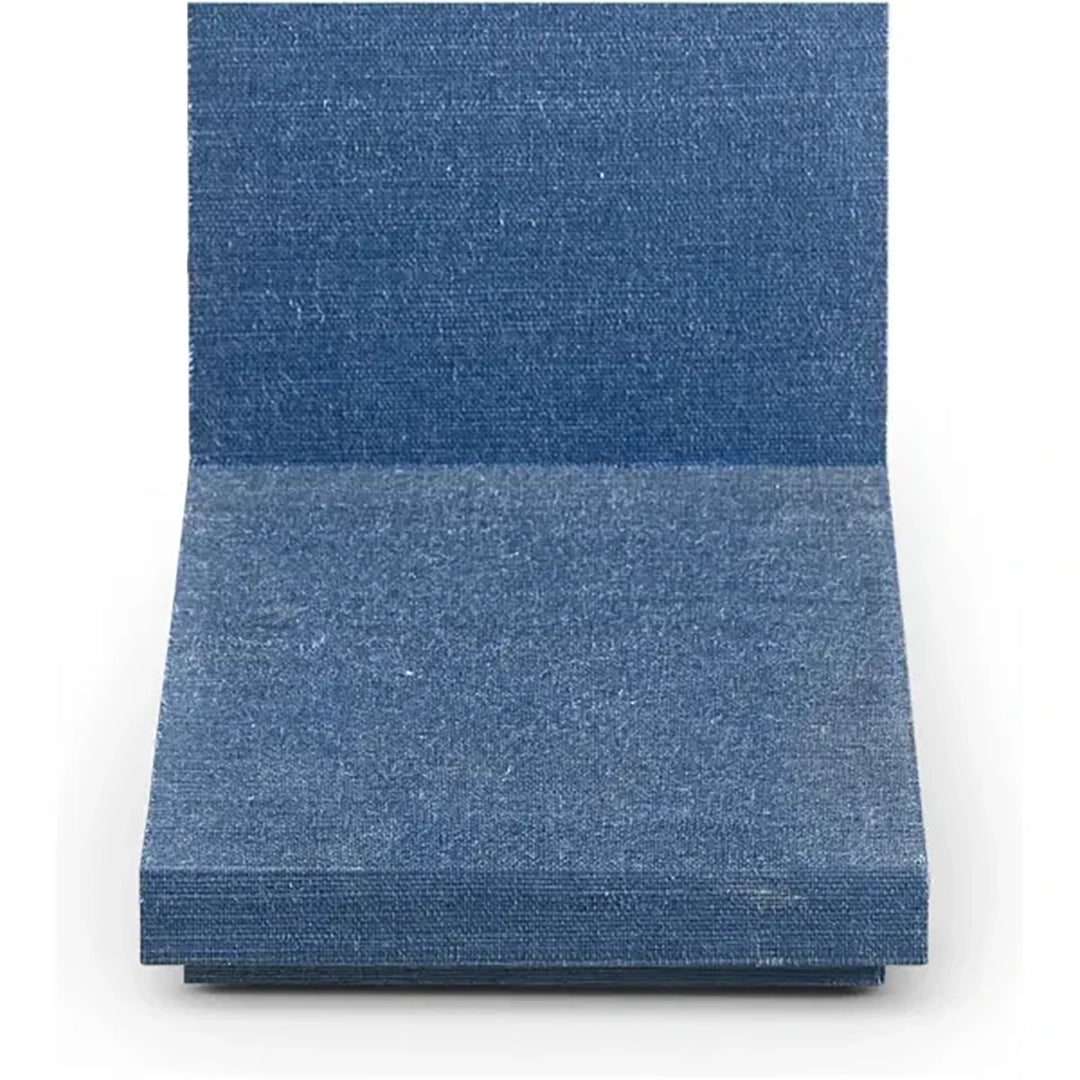 Faux Grass-Cloth Side Table