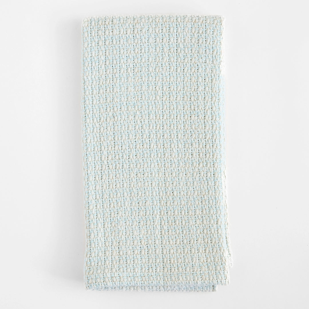 Ice Blue Handwoven Kitchen Towels