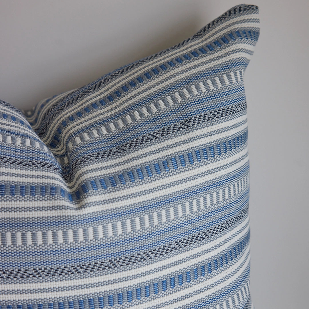 Indigo Stripe Pillow