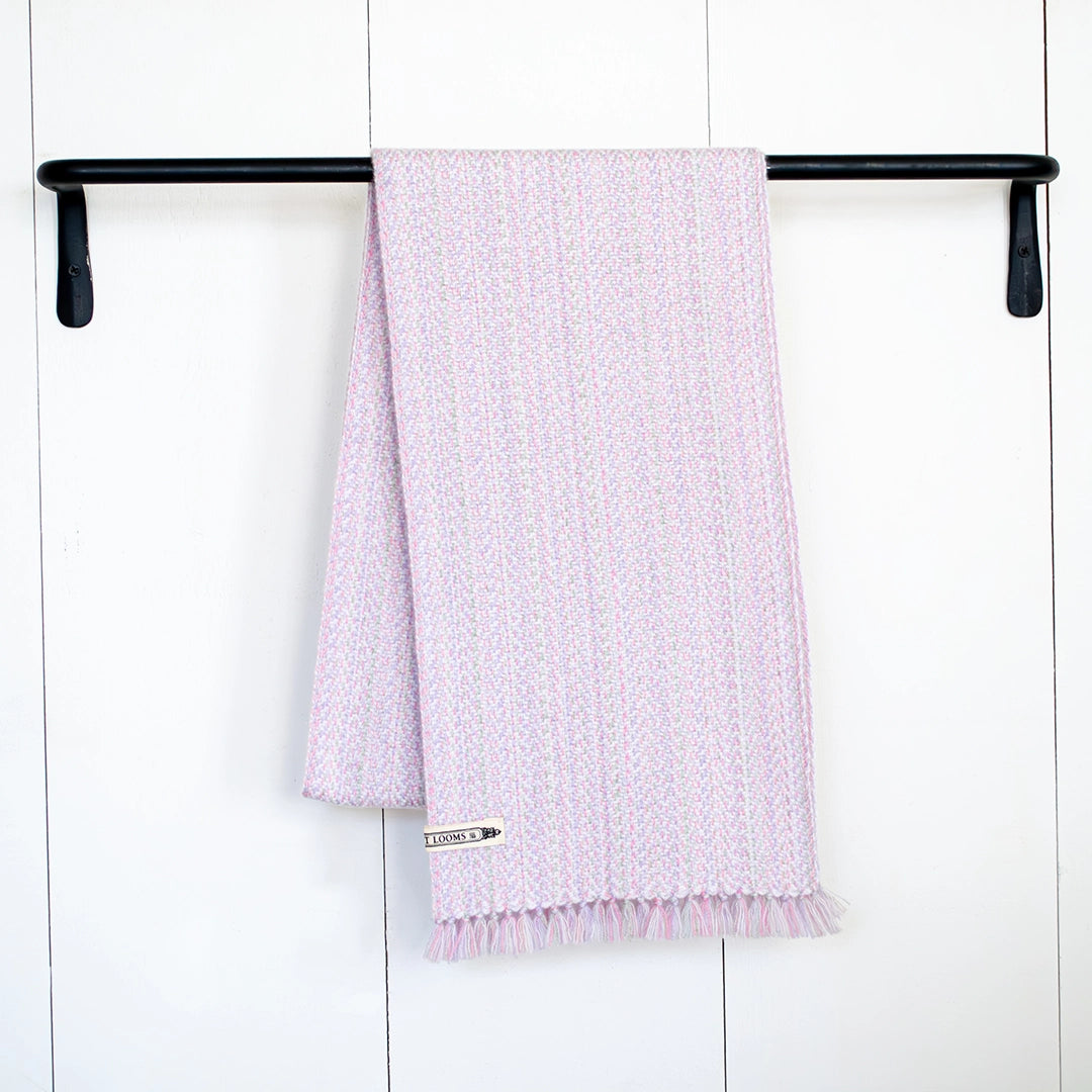 Lavender Haze Handwoven Cashmere Scarf