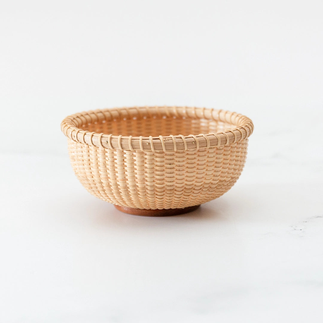 Rainbow Fleet Lightship Basket with Maroon Sail| Dale Rutherford