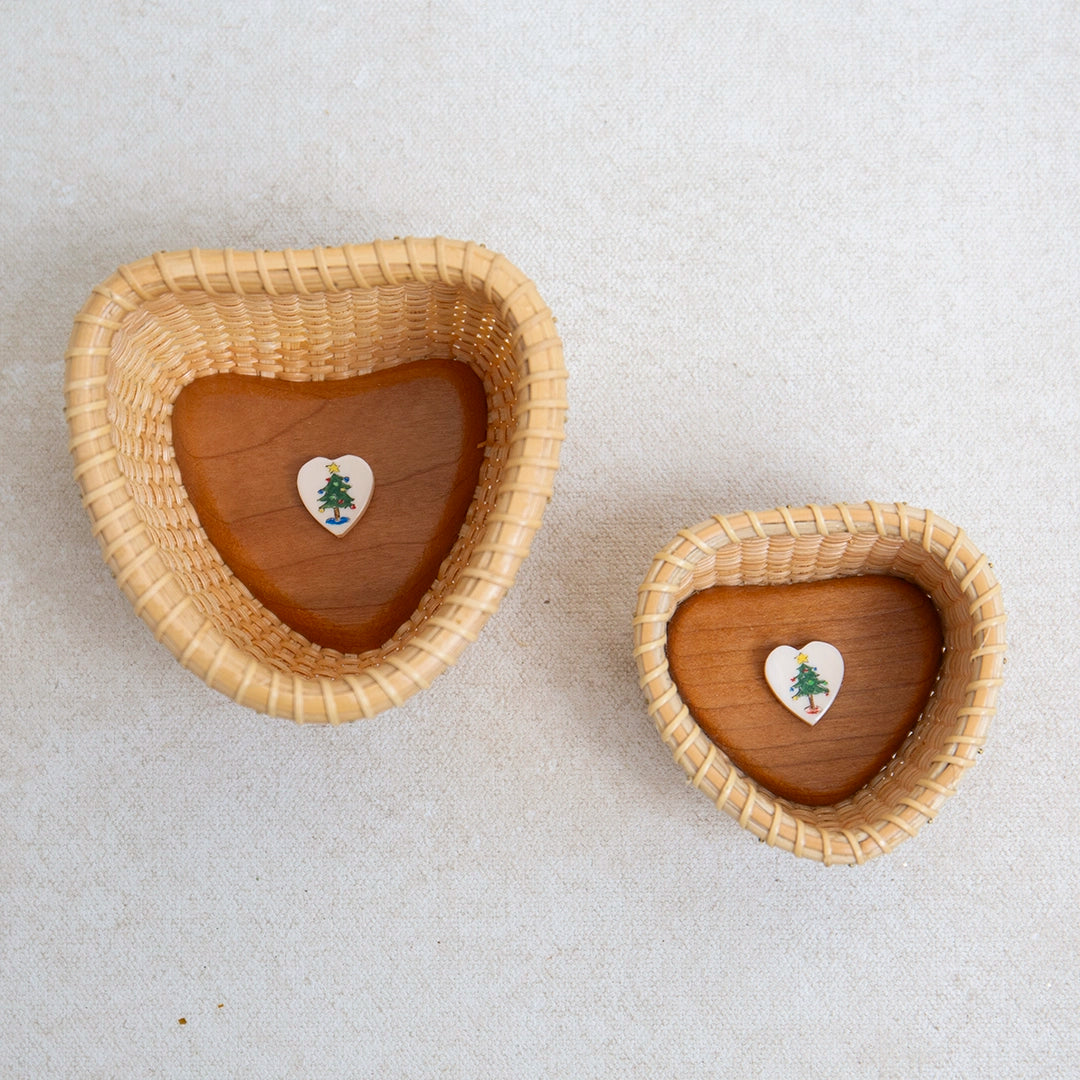 Christmas Tree Heart Basket | Dale Rutherford