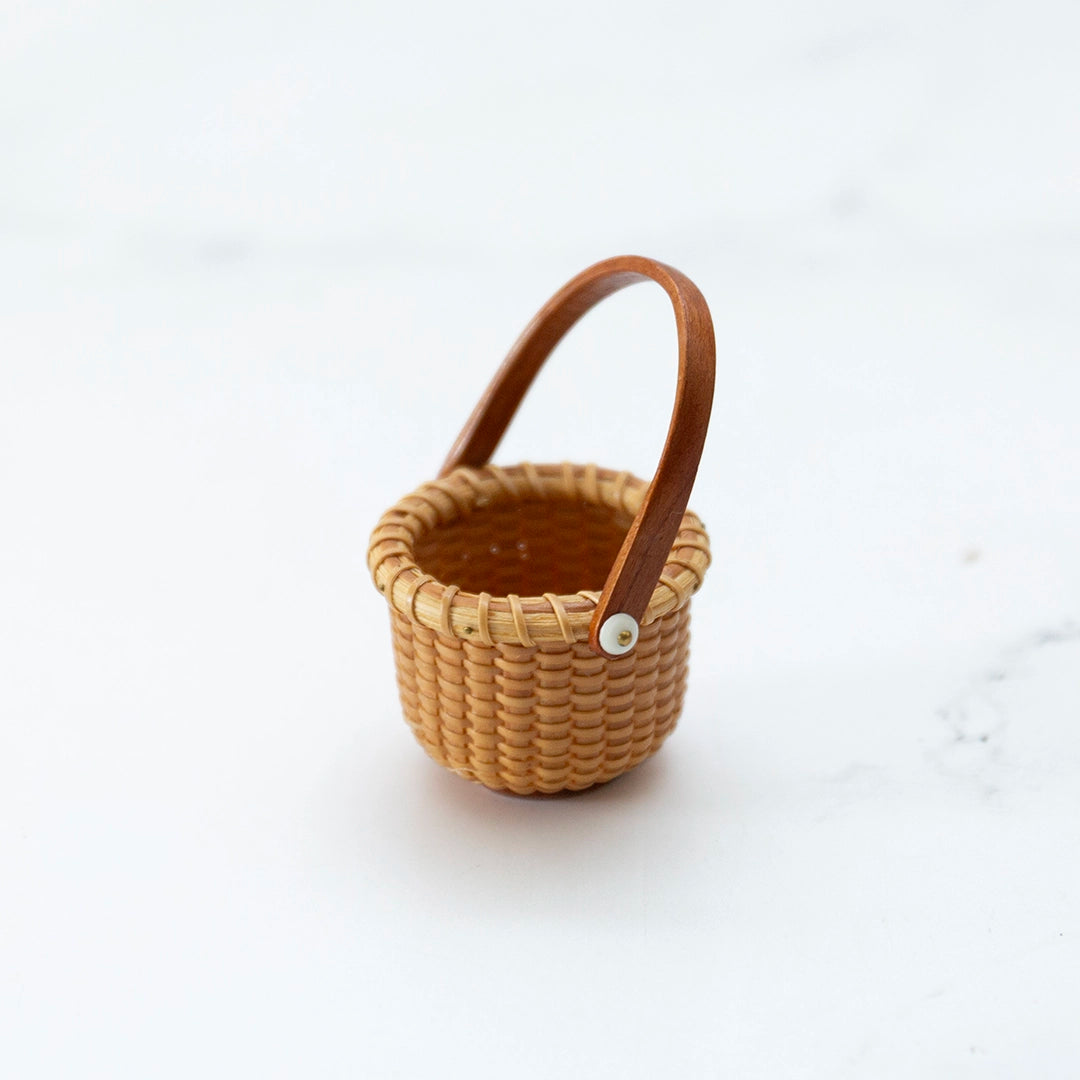 Mini Lightship Basket with Cherry Handle & Base | Dale Rutherford